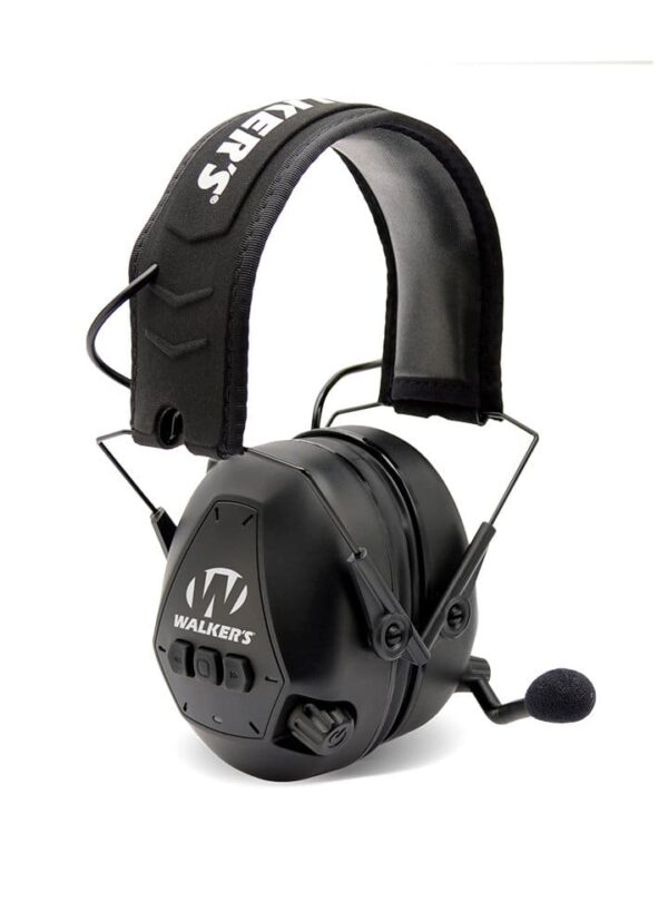 walker's passive bluetooth headphones ear protection with digital sound perfect for outdoor and indoor shooting environments