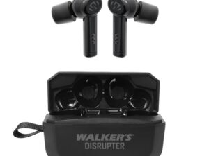 Front view image of the Walker's Disrupter Bluetooth Earbuds