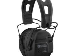 Walker's digital electronic muffs featured in black and optional to customize with your customized gun