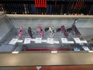 Customized Pink guns for sale on site at retailers near you Wholesale firearms distribution and distributor Pinkgun LLC showcasing a Pinkgun LLC customers' purchase lineup. Customized firearms available for retailers across the united states of America